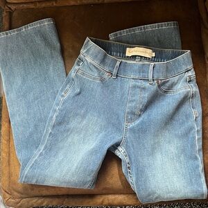 Soft Surroundings Denim Metro Full Length Pull On Legging Jeans